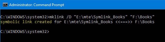 Cách tạo liên kết tượng trưng (Symlink) trong Windows 10