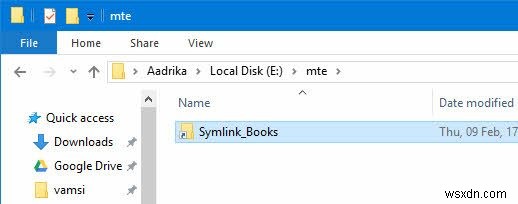 Cách tạo liên kết tượng trưng (Symlink) trong Windows 10