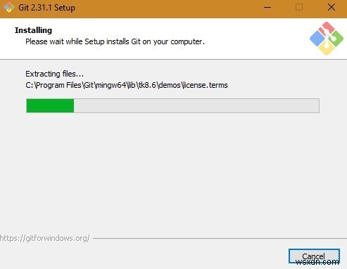Cách cài đặt Git Bash trên Windows 10