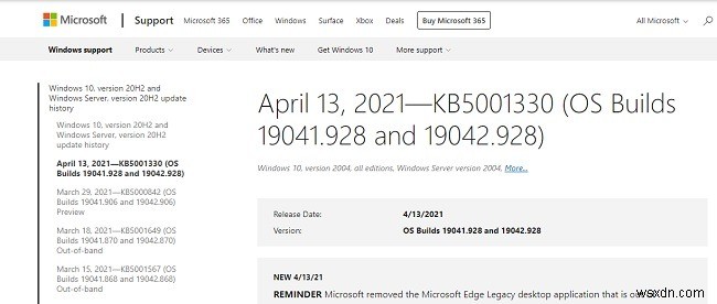 Danh mục Microsoft Update là gì và cách sử dụng