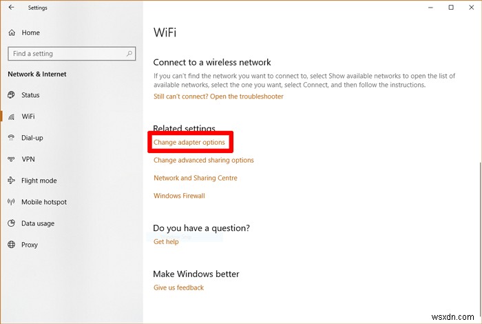 Cách khắc phục thông báo  Không có Internet, an toàn  trên Windows 10