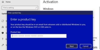 Cách khôi phục khóa sản phẩm Windows 10 của bạn