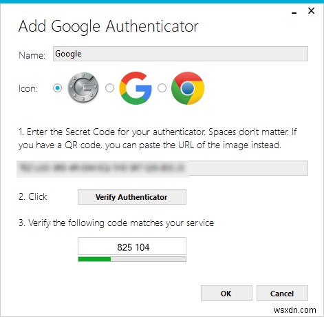 Cách sử dụng Google Authenticator trên PC chạy Windows