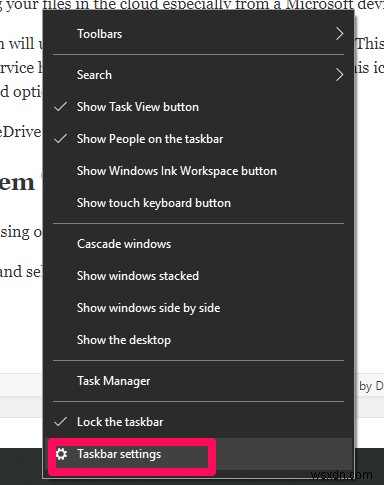 Cách khôi phục biểu tượng OneDrive bị thiếu trên thanh tác vụ trong Windows 10