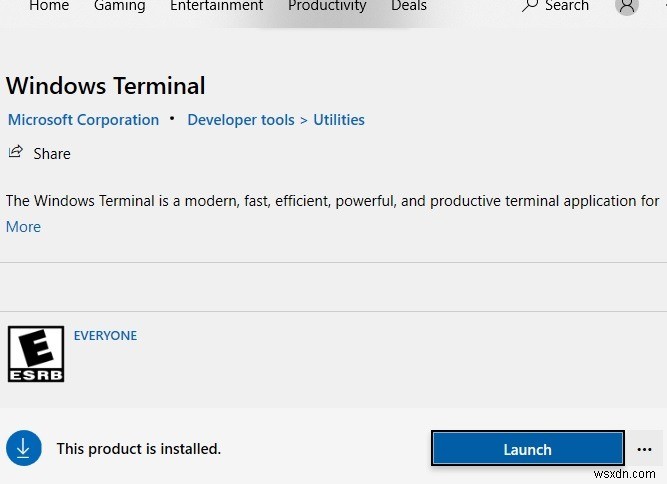 3 cách khác nhau để cài đặt Windows Terminal
