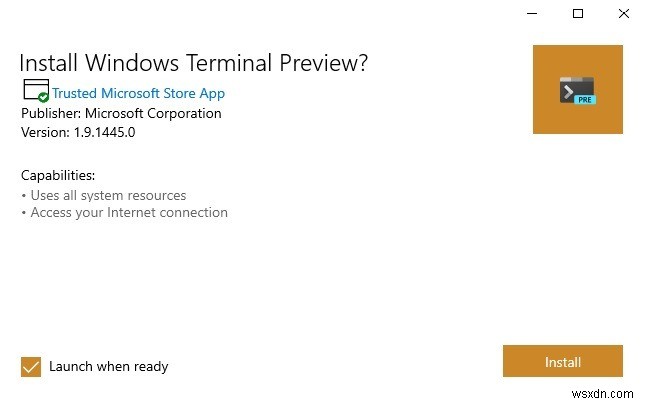 3 cách khác nhau để cài đặt Windows Terminal