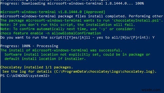 3 cách khác nhau để cài đặt Windows Terminal