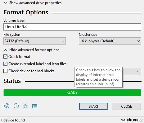 Cách sử dụng Rufus để tạo ổ đĩa flash có thể khởi động