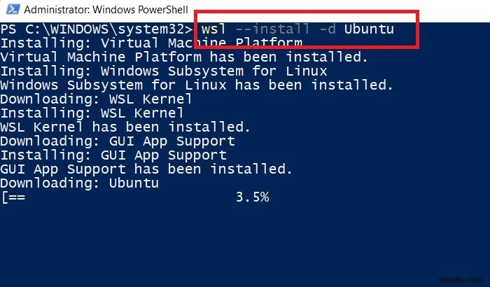 Cách cài đặt Linux trên Windows với WSL