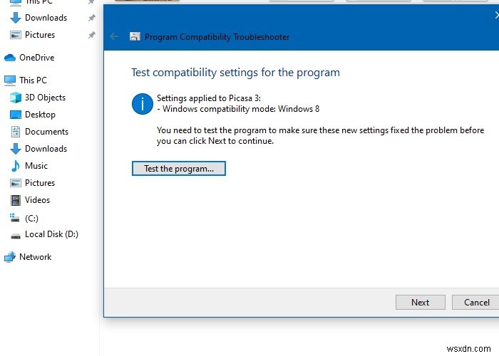 Cách chạy chương trình cũ với chế độ tương thích trong Windows