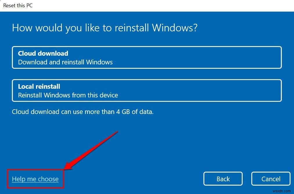 Cách khôi phục cài đặt gốc cho Windows 11