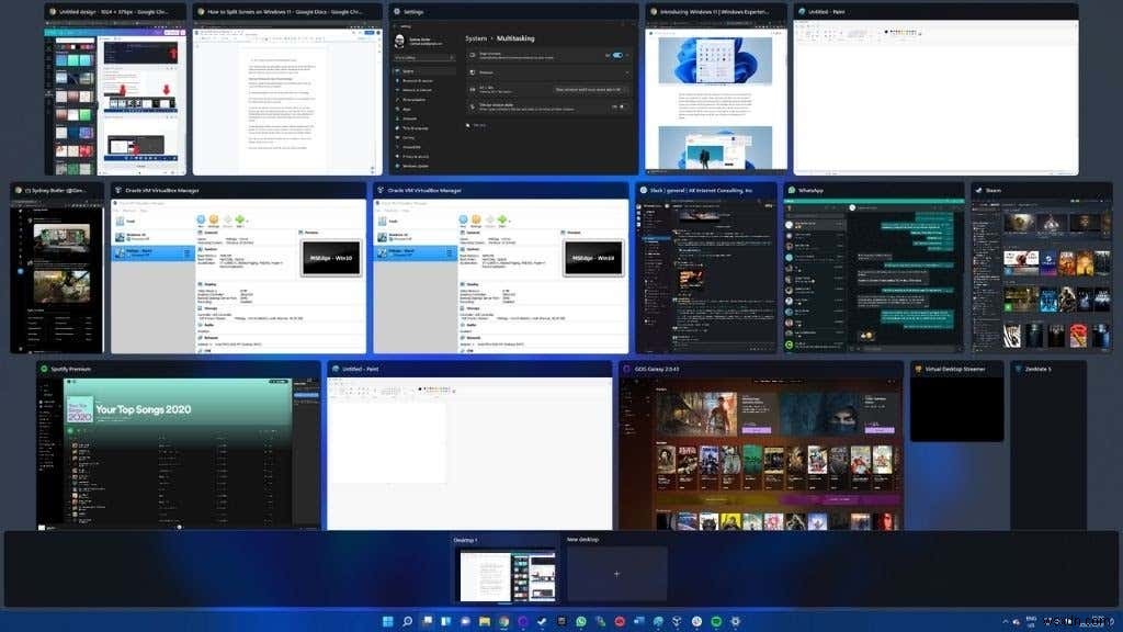 Cách chia đôi màn hình trên Windows 11