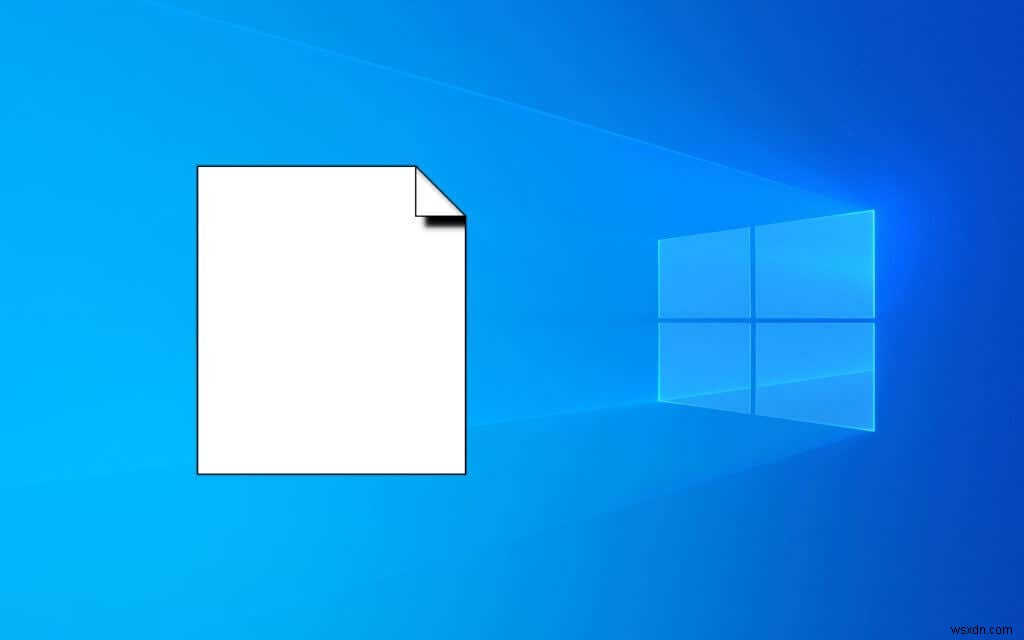 Cách sửa biểu tượng trống trong Windows 10