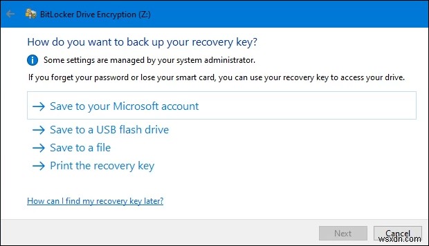 Cách mã hóa ổ cứng Windows 10 bằng Bitlocker