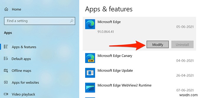 Cách sửa chữa Microsoft Edge trên Windows 10