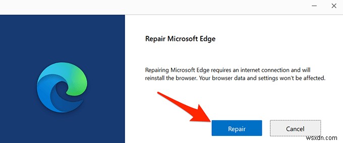 Cách sửa chữa Microsoft Edge trên Windows 10