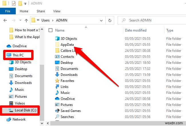 Thư mục AppData trong Windows 10 là gì