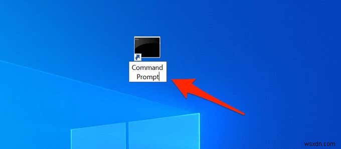 Cách thiết lập Command Prompt và PowerShell Keyboard / Desktop Shortcuts