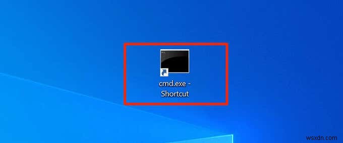 Cách thiết lập Command Prompt và PowerShell Keyboard / Desktop Shortcuts