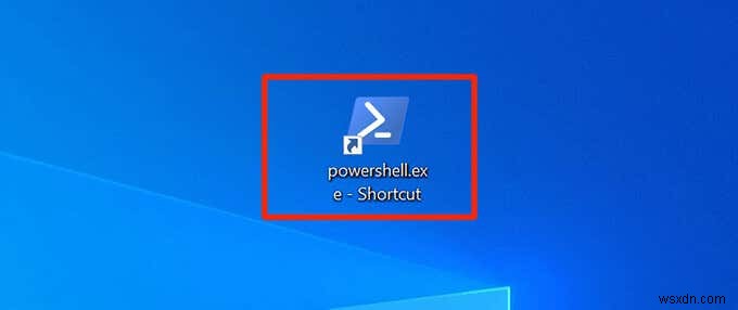 Cách thiết lập Command Prompt và PowerShell Keyboard / Desktop Shortcuts