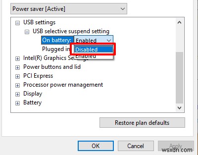 Tạm ngưng có chọn lọc USB trên Windows 10 là gì và cách tắt nó