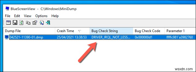 Cách phân tích tệp kết xuất bộ nhớ (.dmp) trong Windows 10
