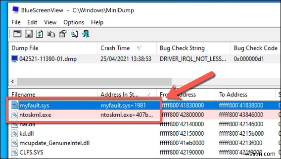 Cách phân tích tệp kết xuất bộ nhớ (.dmp) trong Windows 10