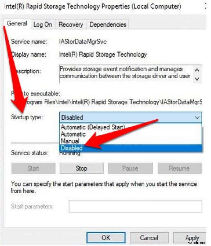 Cách khắc phục mức sử dụng CPU cao  iastordatasvc  trên Windows 10