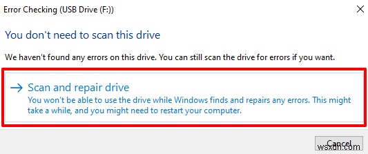 Gặp lỗi  Tham số không chính xác  trong Windows 10? 5 cách khắc phục