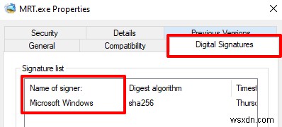 mrt.exe trong Windows là gì và nó có an toàn không?