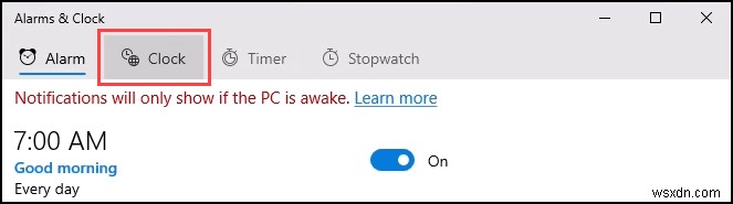 Cách thêm Đồng hồ trên màn hình vào Windows 10