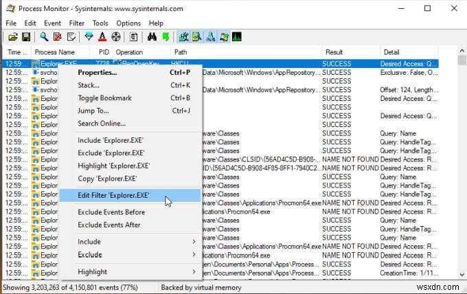 Cách sử dụng Process Monitor và Process Explorer