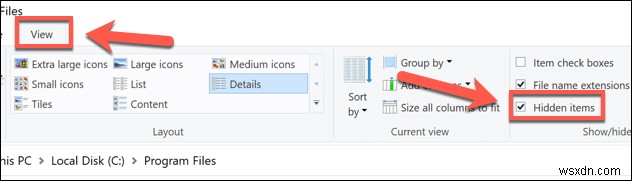 Cách truy cập thư mục Windowsapps trong Windows 10