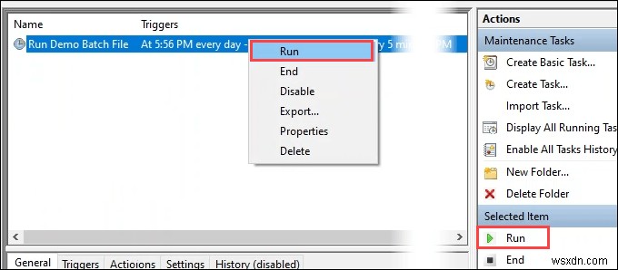 Cách lập lịch tệp hàng loạt trong Windows