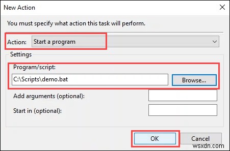 Cách lập lịch tệp hàng loạt trong Windows