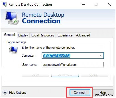 Cách sử dụng Remote Desktop trong Windows 10
