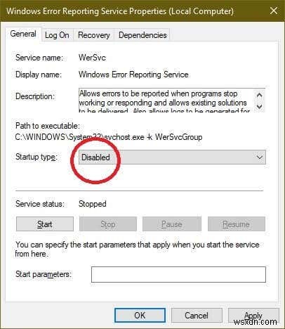 Cách sửa lỗi Werfault.exe trong Windows 10 