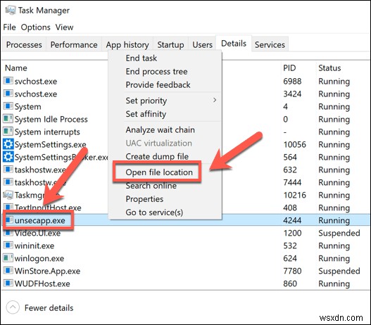 Unsecapp.exe là gì và nó có an toàn không?