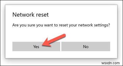 Cách đặt lại cài đặt mạng trong Windows 10