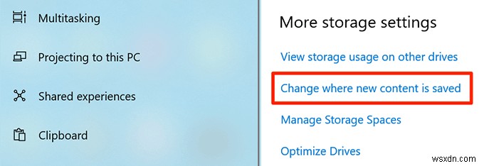 Cách thay đổi vị trí tải xuống mặc định trong Windows 10