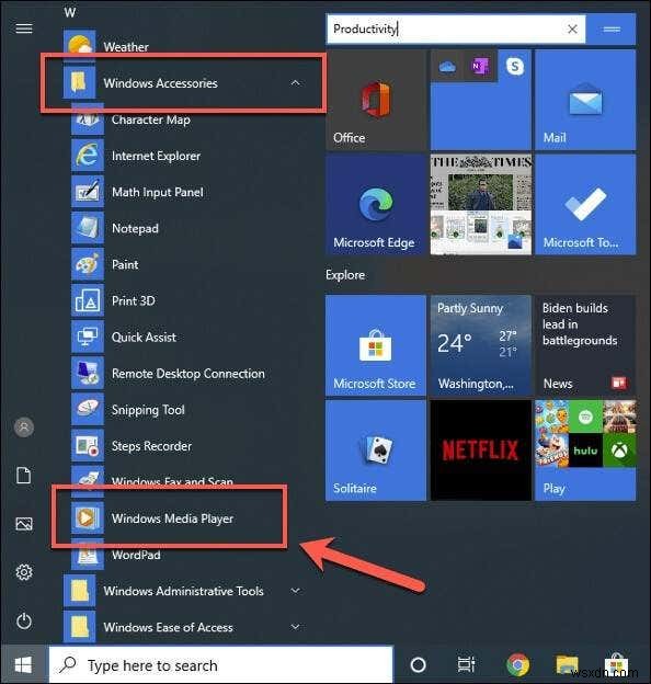 Cách tải xuống Windows Media Player 12 cho Windows 10