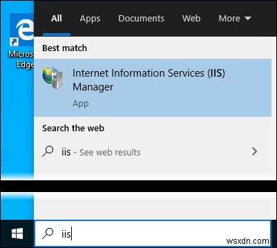 Cài đặt và thiết lập trang web trong IIS trên Windows 10