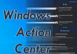Trung tâm hành động Windows là gì?