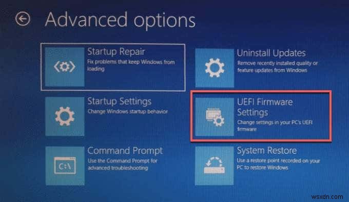 Cách vào BIOS trong Windows 10 và các phiên bản cũ hơn