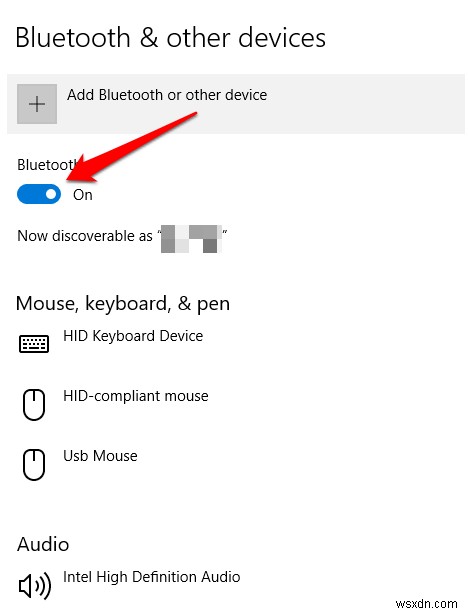 Cách bật Bluetooth trên Windows 10