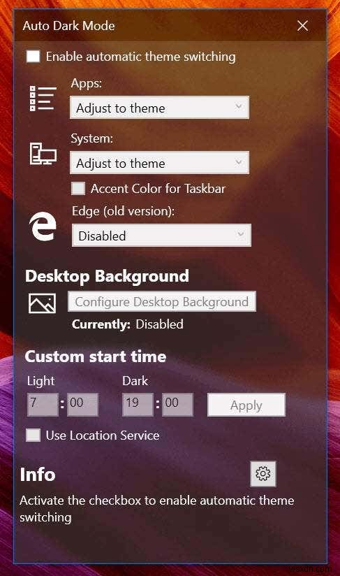 Cách tự động chuyển đổi chế độ sáng và tối trên Windows 10