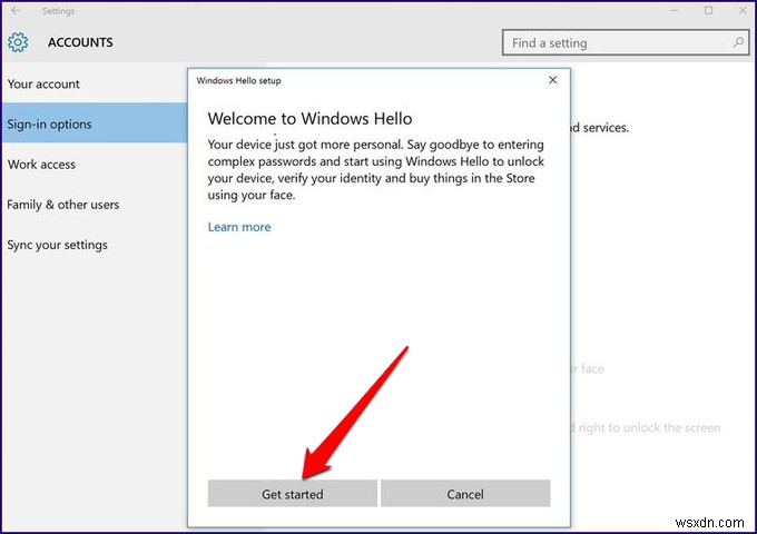 Cách sửa lỗi vân tay của Windows Hello không hoạt động trong Windows 10