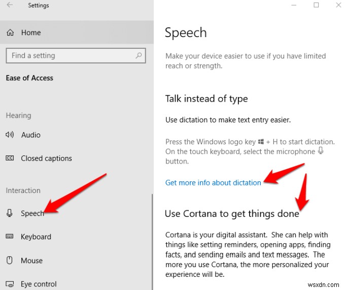 Tính năng trợ năng của Windows 10 dành cho người khuyết tật