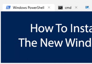 Cách cài đặt và sử dụng thiết bị đầu cuối Windows 10 mới