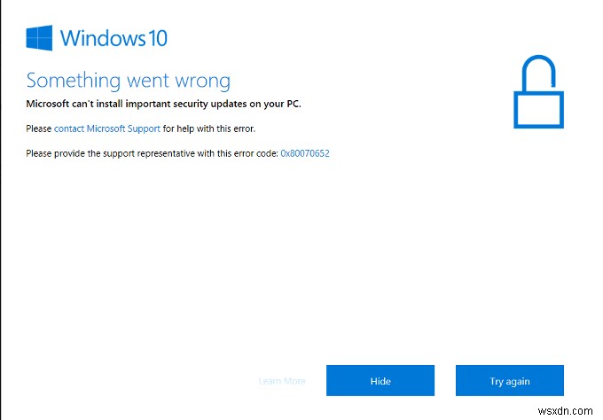 Thông báo lỗi phổ biến nhất của Windows 10 và cách khắc phục chúng